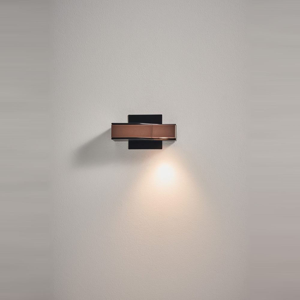 Wu Wall Sconce by Seed Design in Cocoa, studio shot