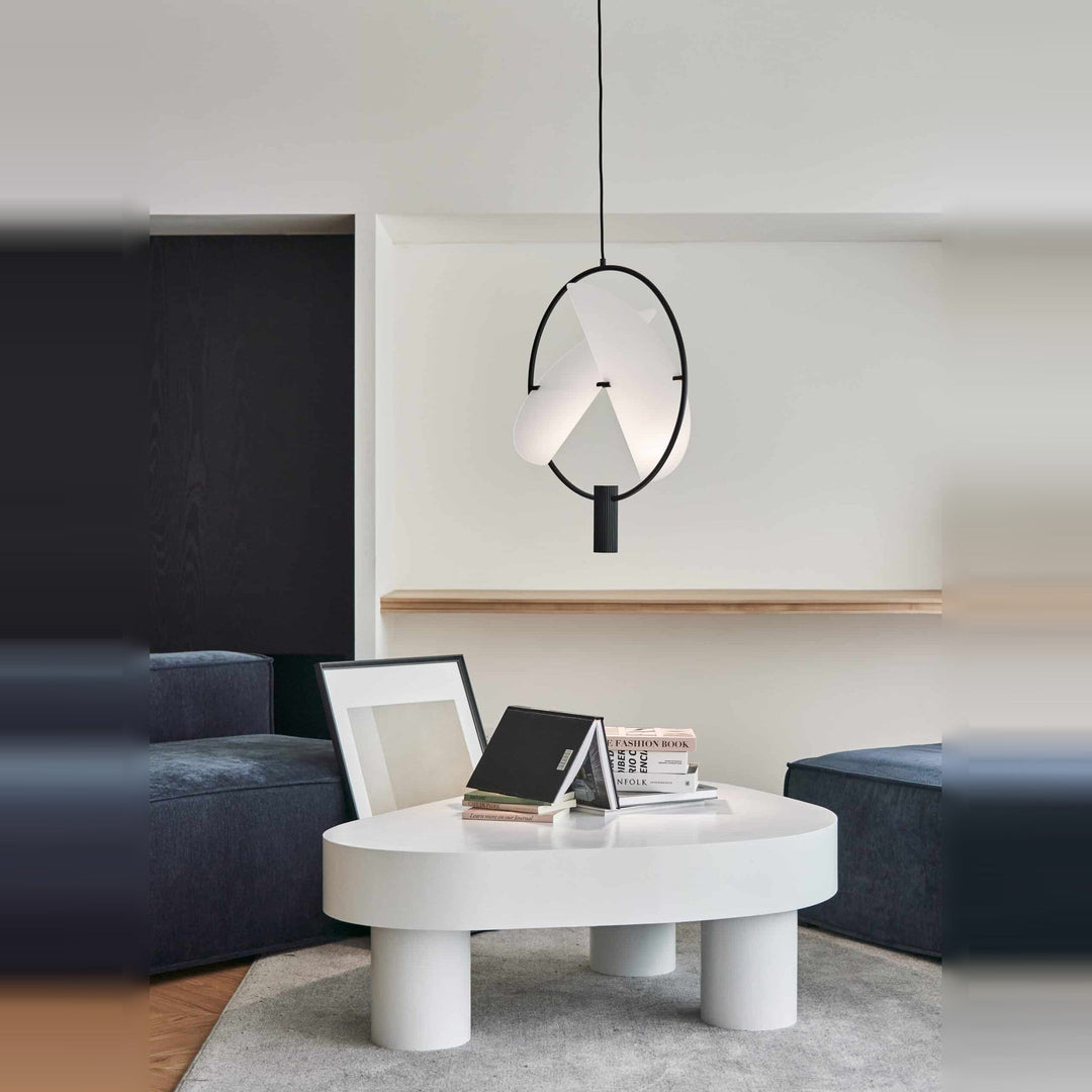Wing Pendant by Seed Design, styled in a room setting, view 3