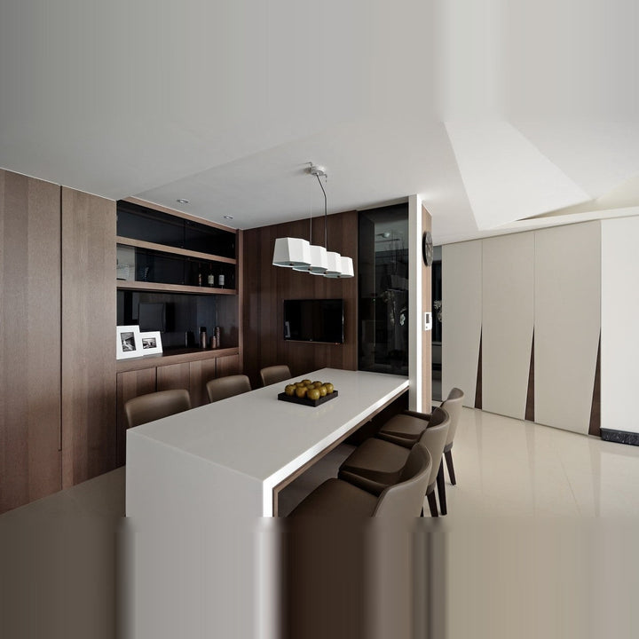 Zhe Pendant 4 by Seed Design, styled in a room setting, view 5