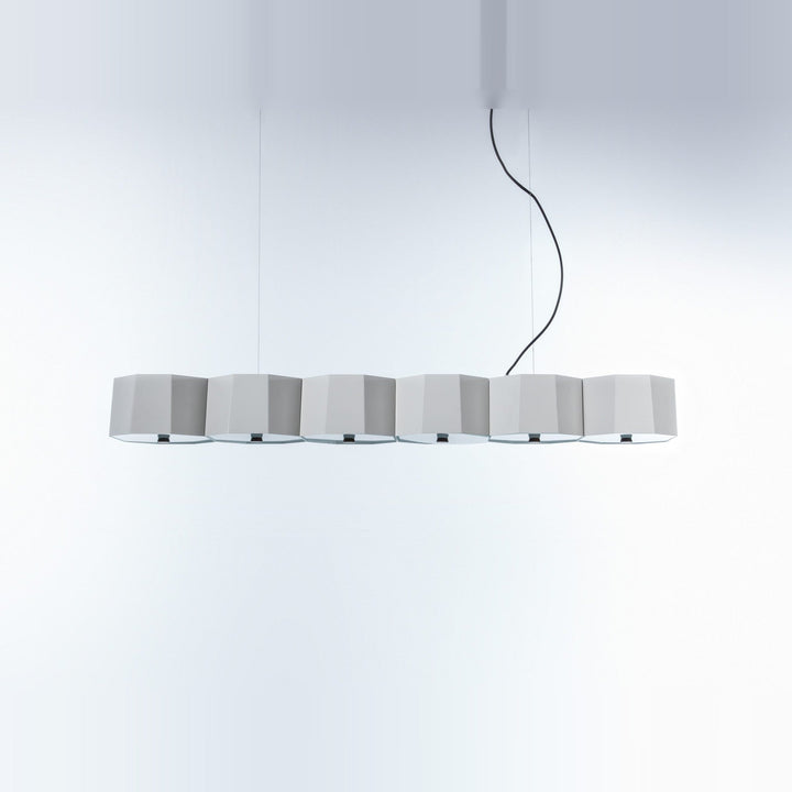 Zhe Pendant 6 by Seed Design, styled in a room setting, view 8