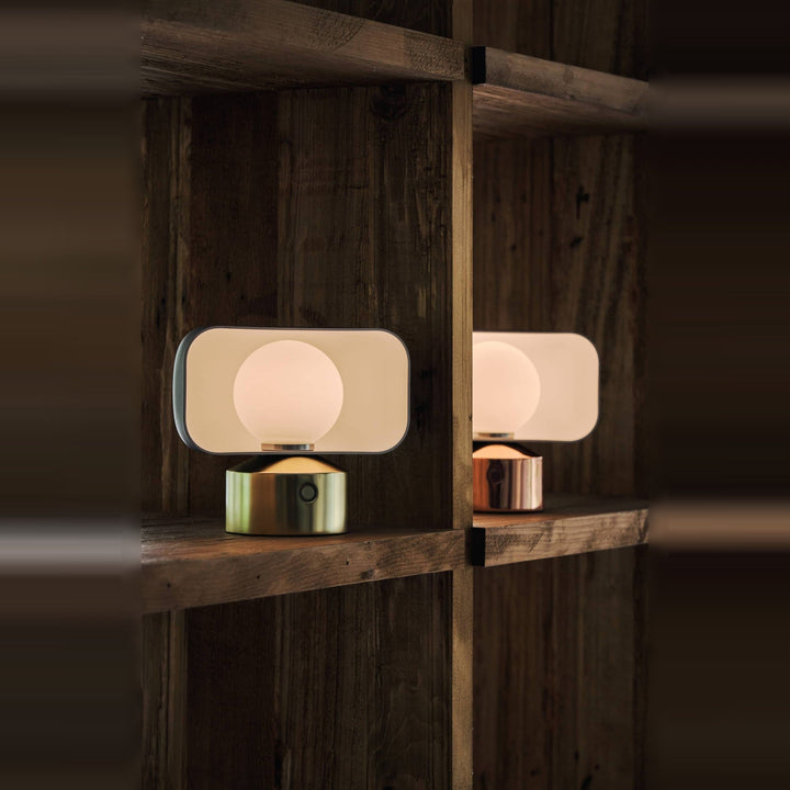 Hoodie Table Lamp by Seed Design, styled in a room setting