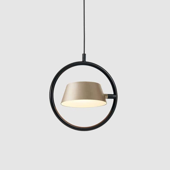 Olo Ring Pendant by Seed Design in Champagne Gold, studio shot