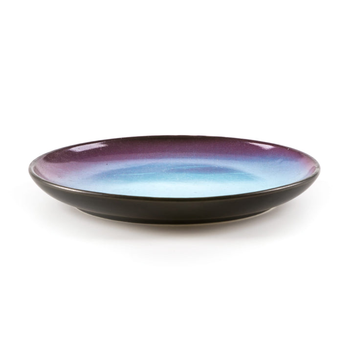 Seletti Cosmic Diner Neptune Fruit/Dessert Plate, low side profile of the dessert plate