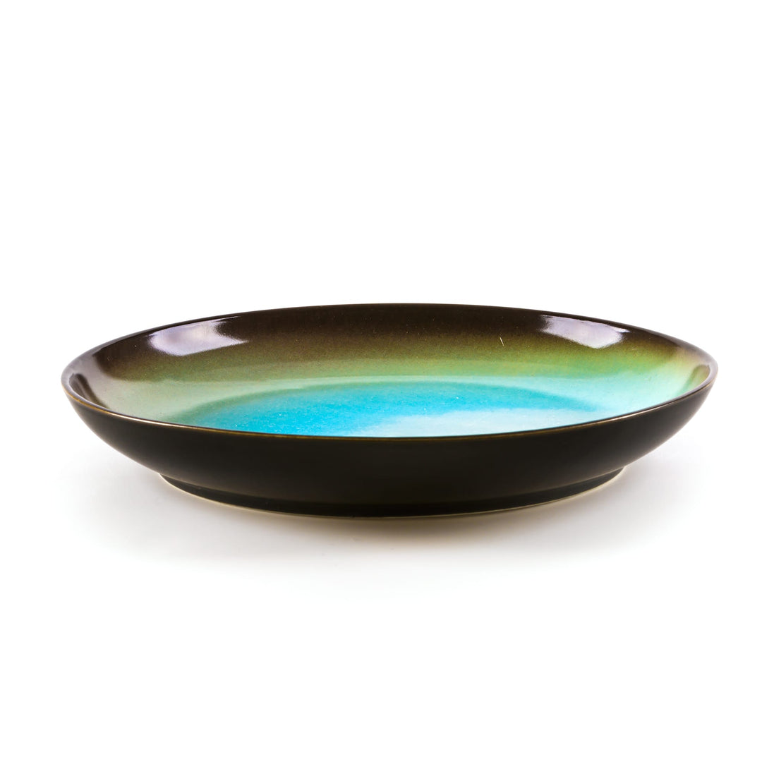 Seletti Cosmic Diner Uranus Soup Plate, side view of the soup plate&