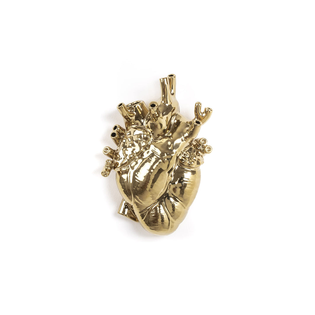 Love in Bloom Gold Vase