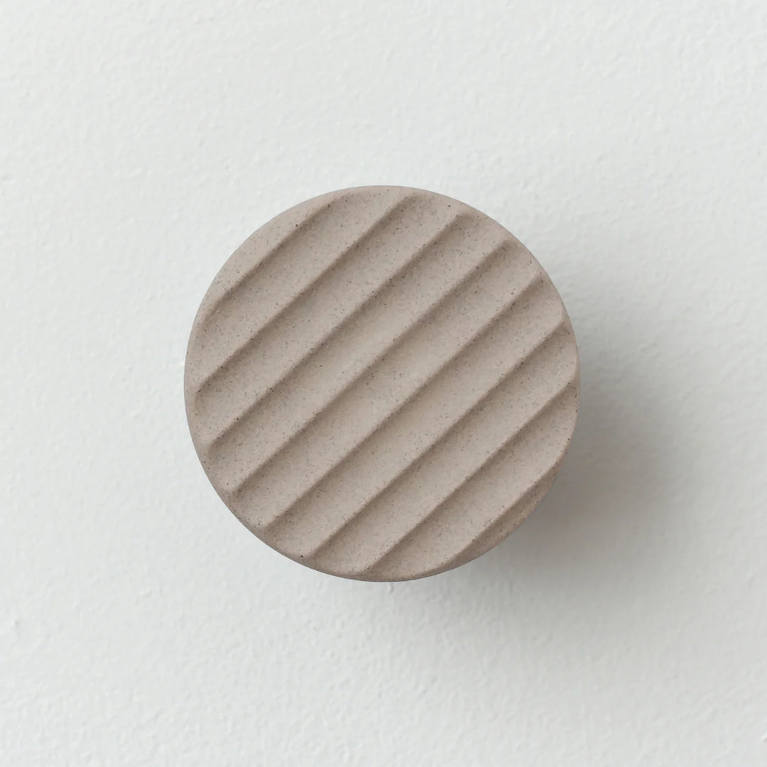 Sequence Coat Hook - Fluted