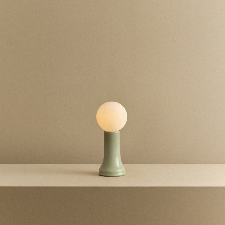 Shore Table Lamp in Sea Green