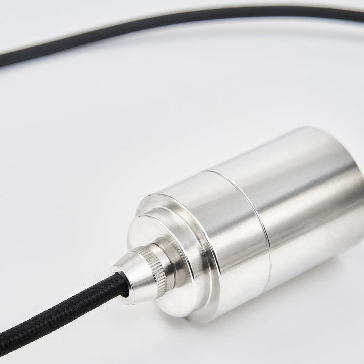 Oval II Plug-In Pendant in Stainless Steel