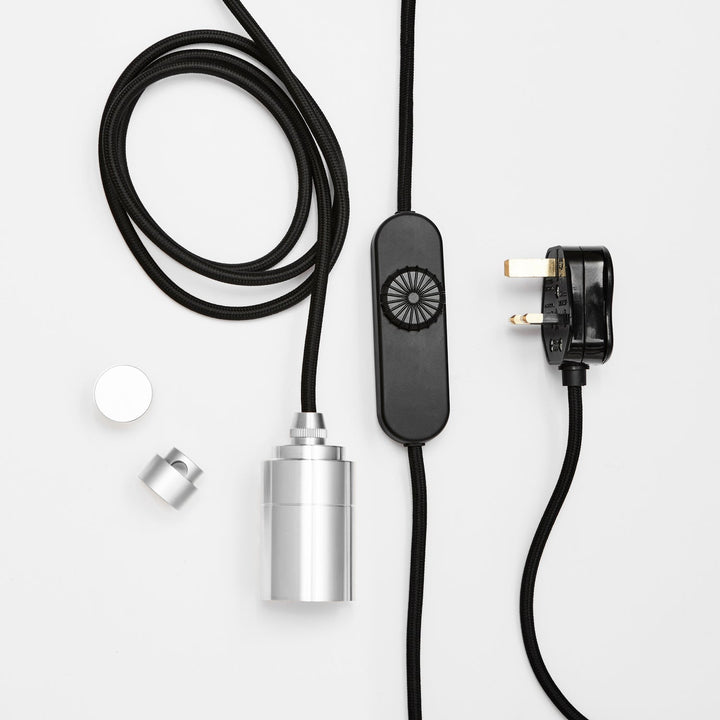 Plug-In Pendant in Stainless Steel