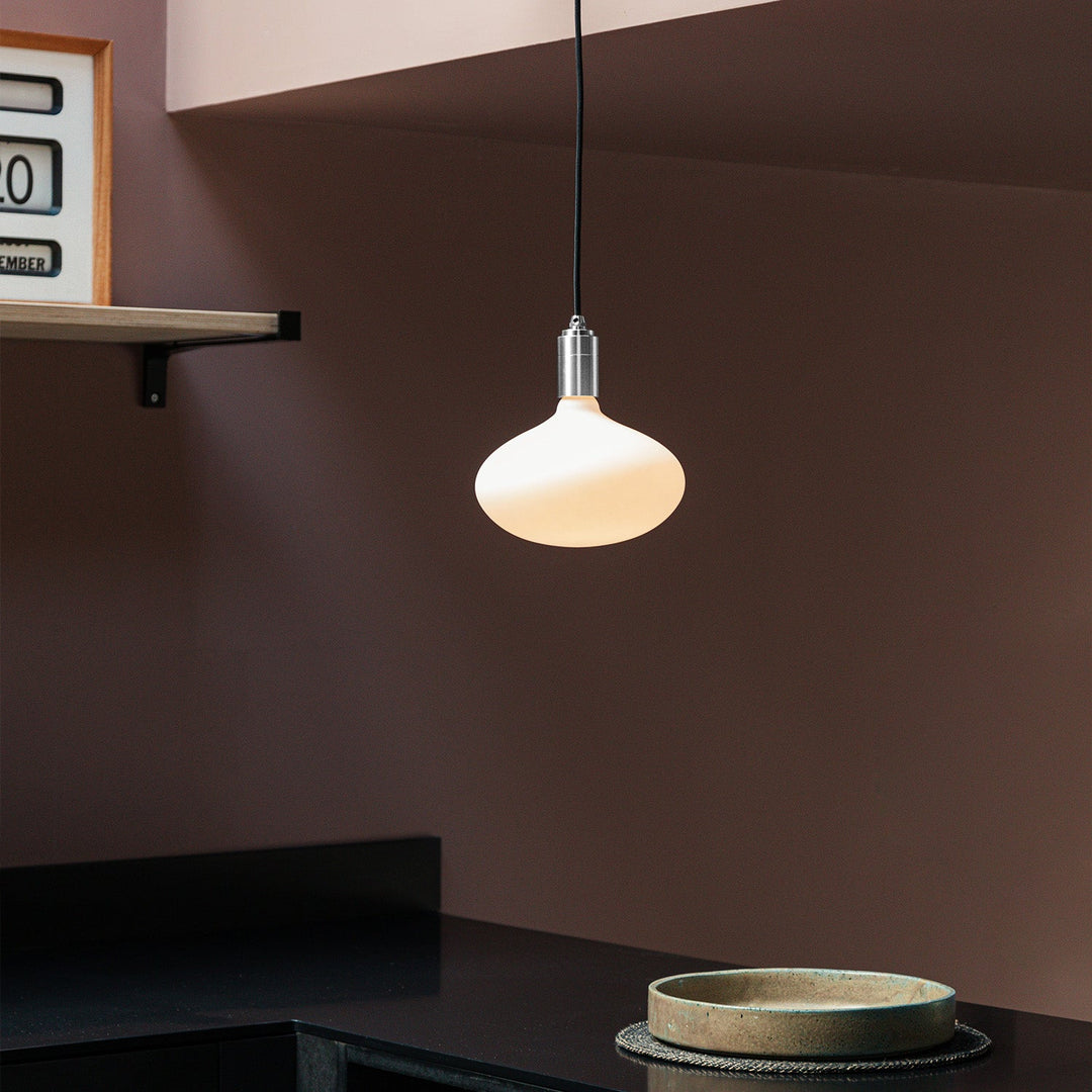 Oval II Pendant Light in Stainless Steel