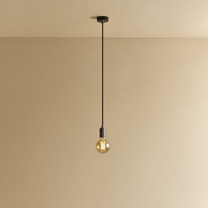 Elva Pendant Light Tinted in Graphite