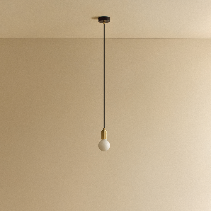 Sphere II Pendant Light in Brass