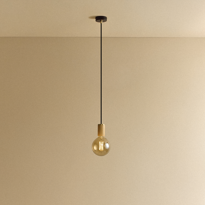 Gaia Pendant Light in Oak