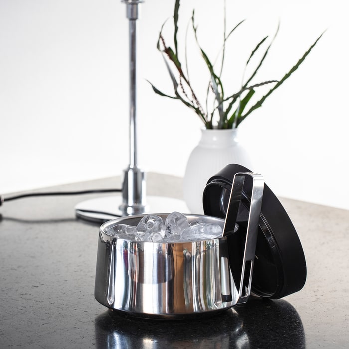 Rosendahl Grand Cru Barware Ice Bucket, Steel, H: 4.3"