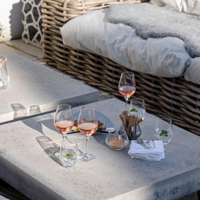 Holmegaard Cabernet White Wine Glass, Clear, 12.2 Oz, 6 Pcs.