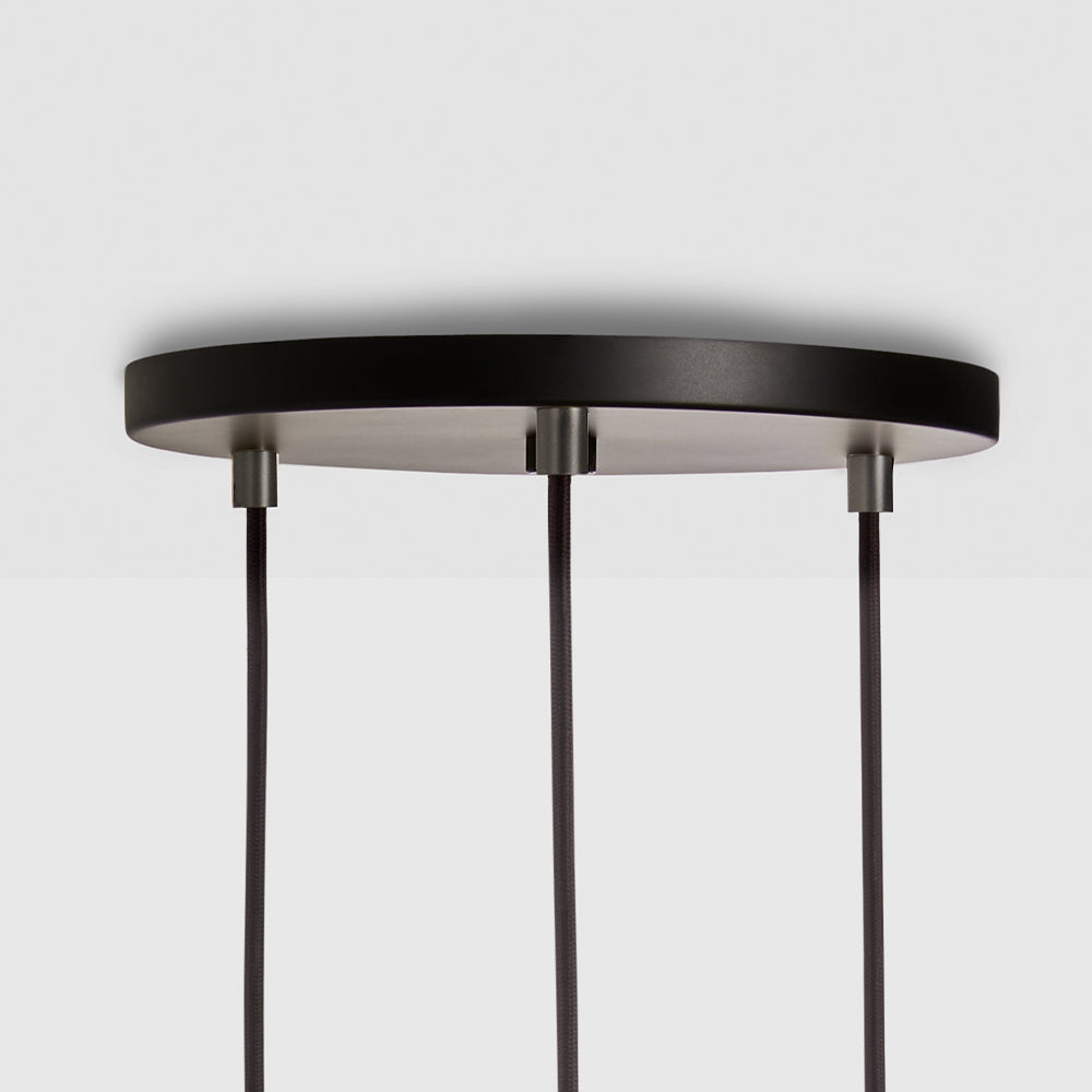 Triple Pendant in Graphite