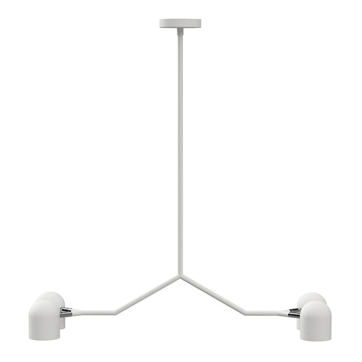 Tandem 4-Head Pendant Lamp