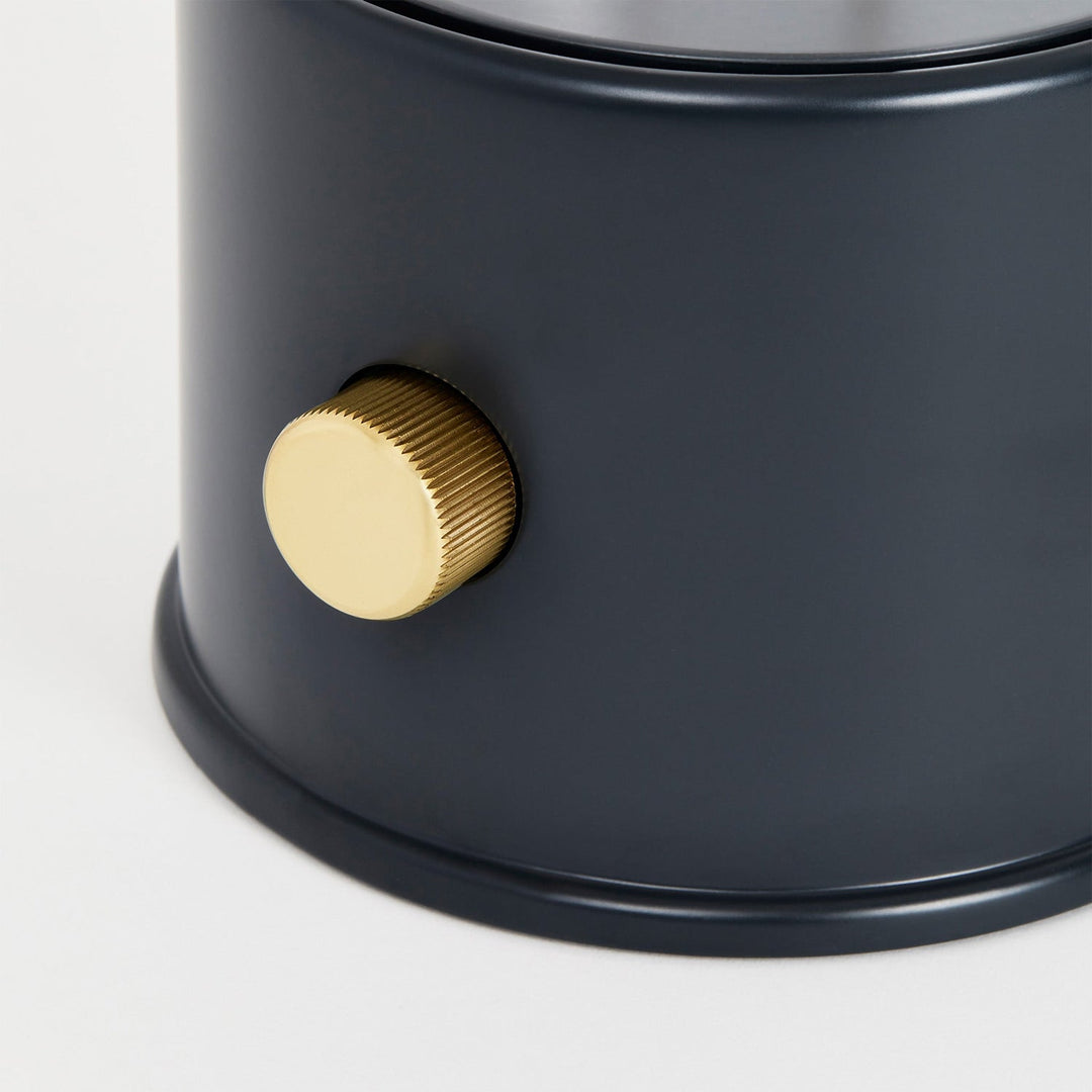 The Muse 2.0 Portable Lamp in Hackles Black