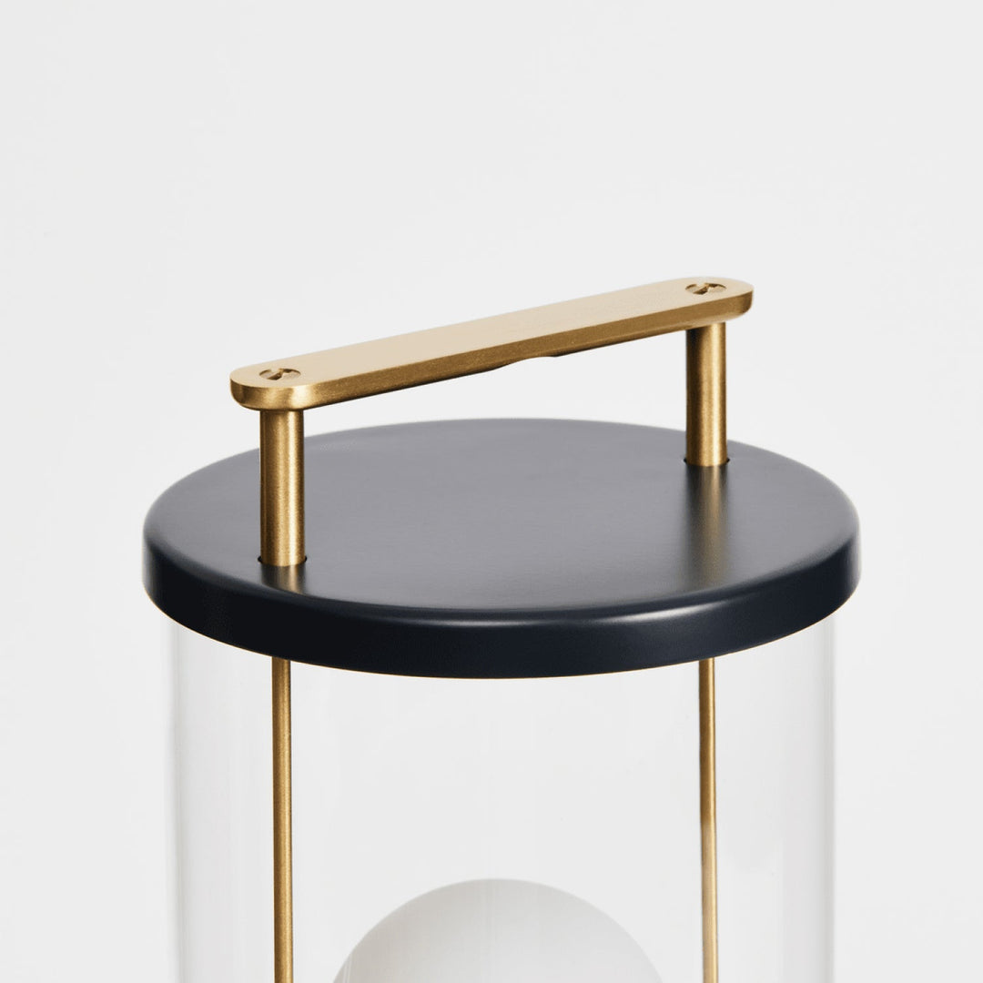 The Muse 2.0 Portable Lamp in Hackles Black