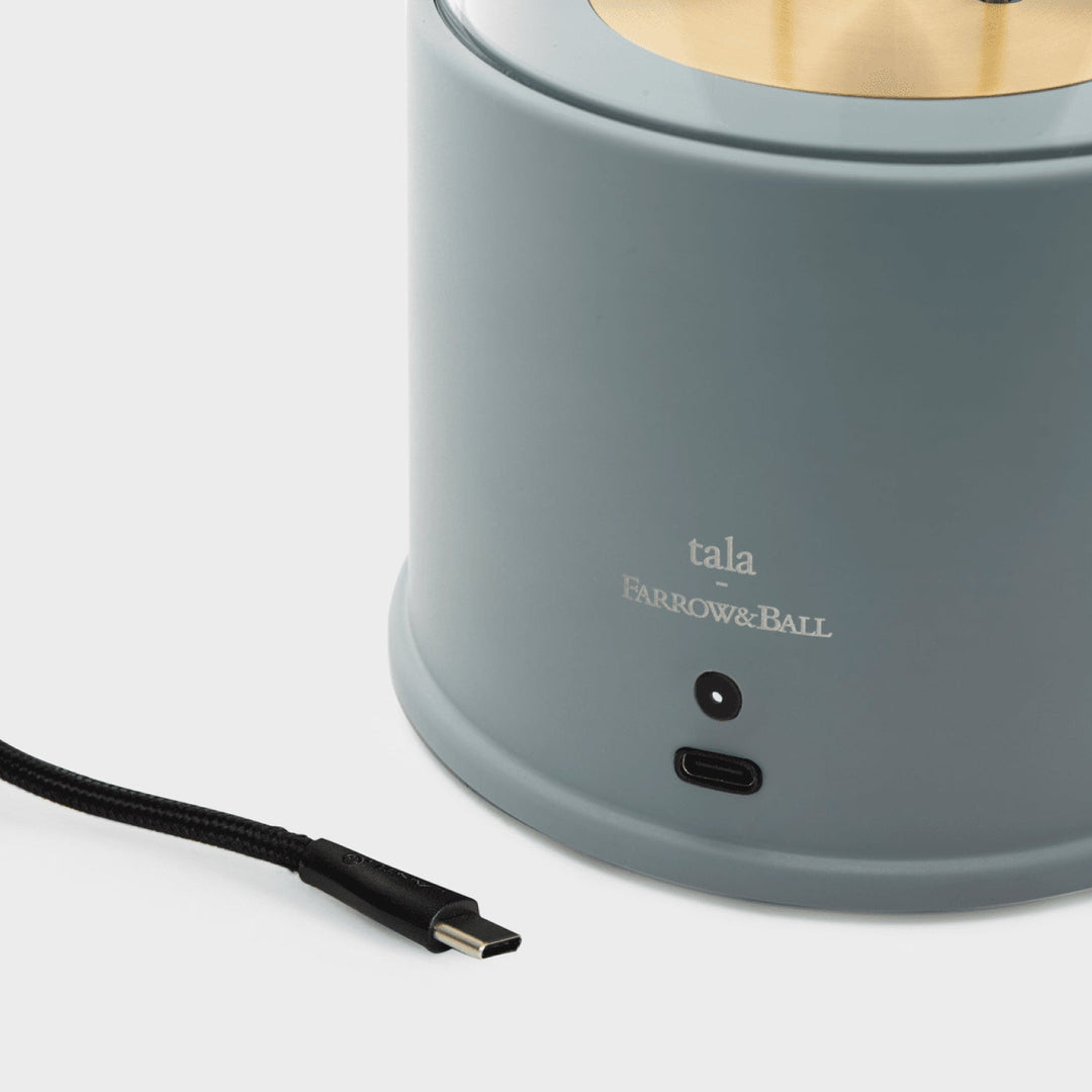 The Muse 2.0 Portable Lamp in Selvedge Blue