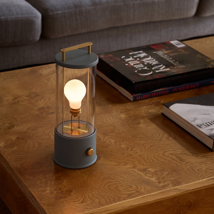 The Muse 2.0 Portable Lamp in Selvedge Blue