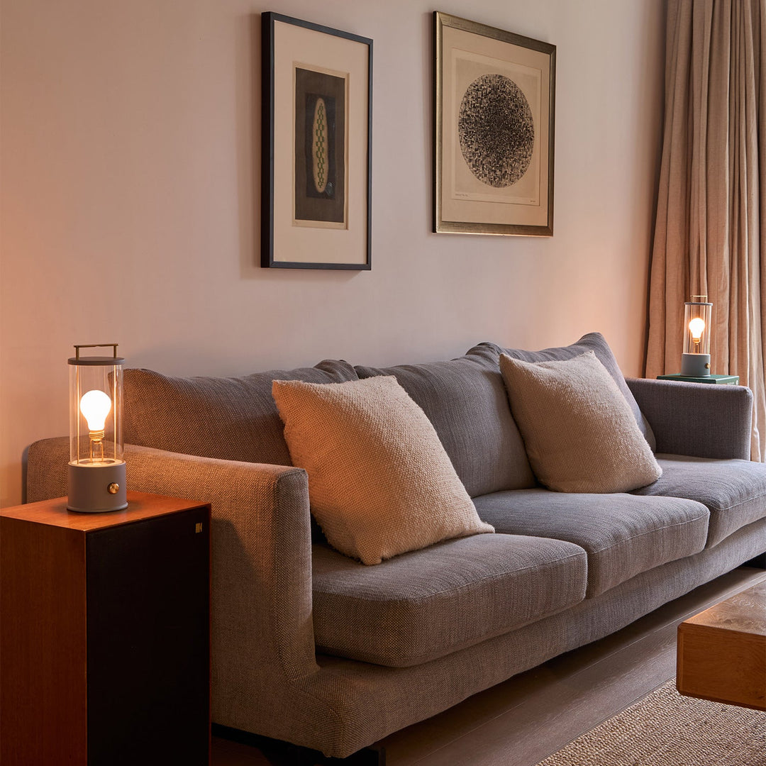 The Muse 2.0 Portable Lamp in Selvedge Blue