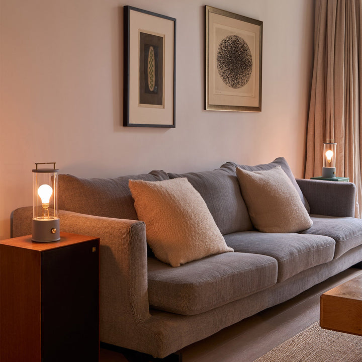 The Muse 2.0 Portable Lamp in Selvedge Blue