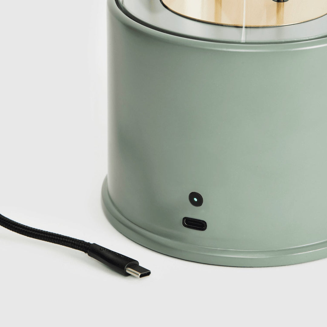 The Muse 2.0 Portable Lamp in Pleasure Garden Green