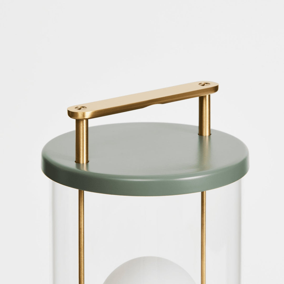 The Muse 2.0 Portable Lamp in Pleasure Garden Green