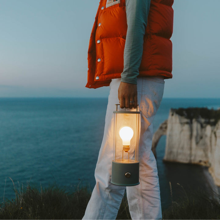 The Muse 2.0 Portable Lamp in Pleasure Garden Green