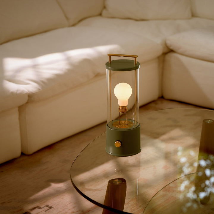 The Muse 2.0 Portable Lamp in Pleasure Garden Green