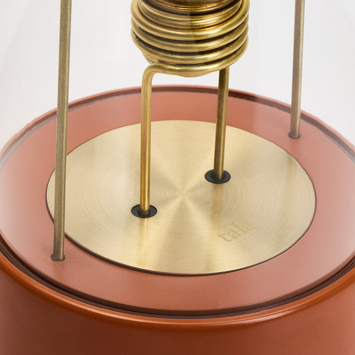 The Muse 2.0 Portable Lamp in Claycourt Orange
