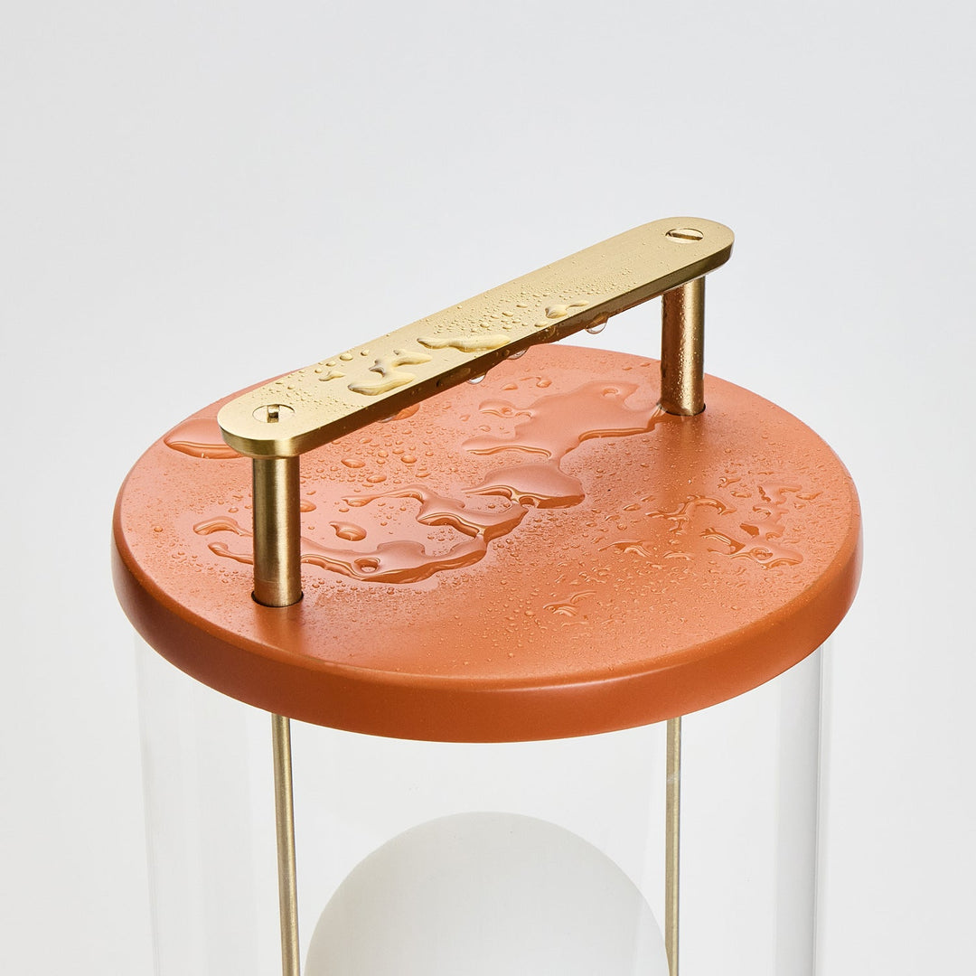 The Muse 2.0 Portable Lamp in Claycourt Orange