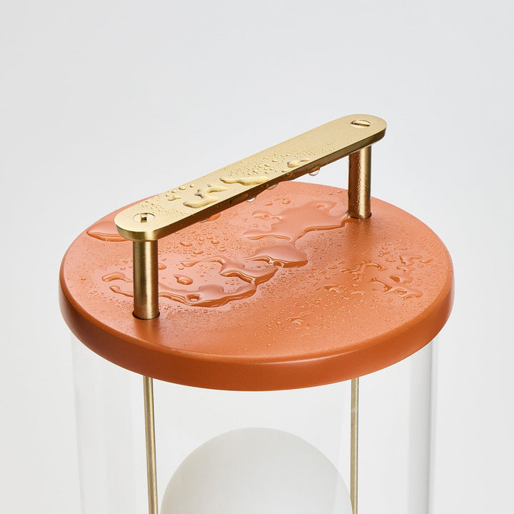 The Muse 2.0 Portable Lamp in Claycourt Orange