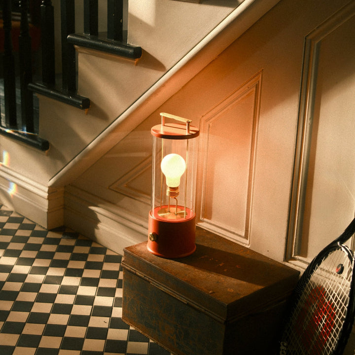 The Muse 2.0 Portable Lamp in Claycourt Orange