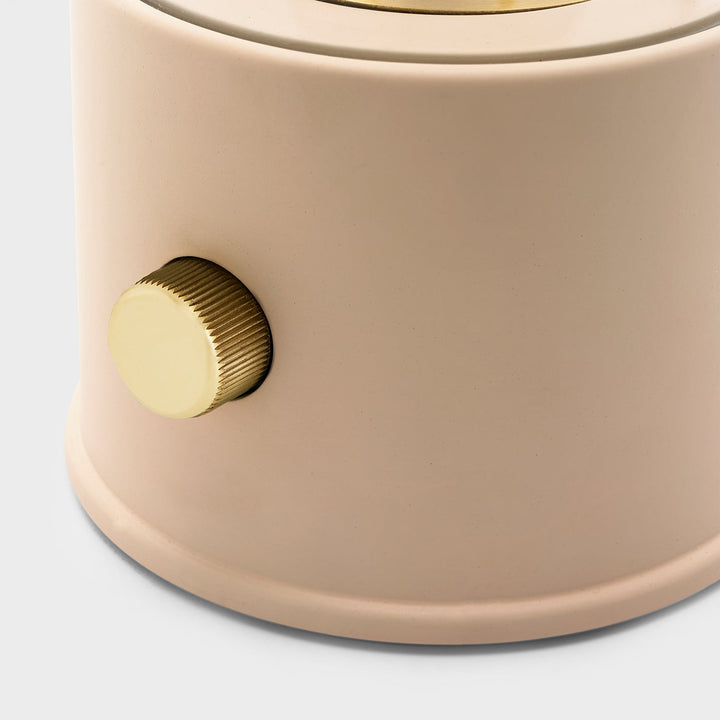 The Muse 2.0 Portable Lamp in Setting Plaster Pink