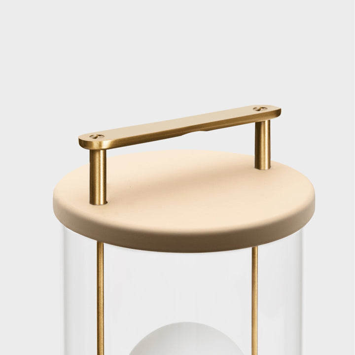 The Muse 2.0 Portable Lamp in Setting Plaster Pink