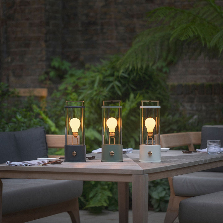 The Muse 2.0 Portable Lamp in Candlenut White