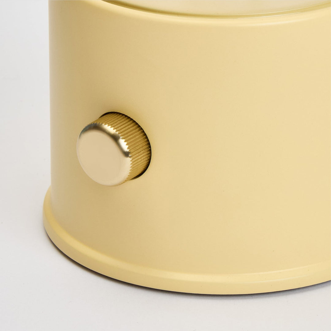 The Muse 2.0 Portable Lamp in Posset Yellow