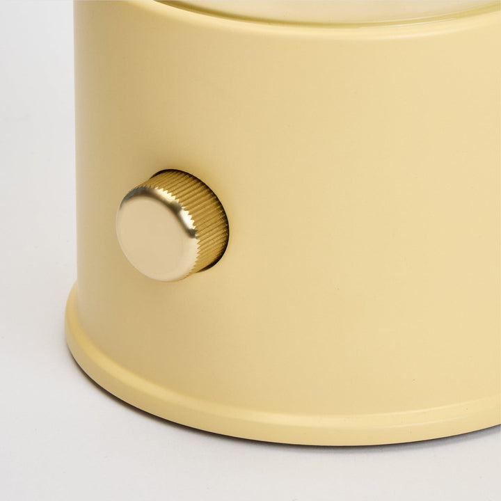 The Muse 2.0 Portable Lamp in Posset Yellow