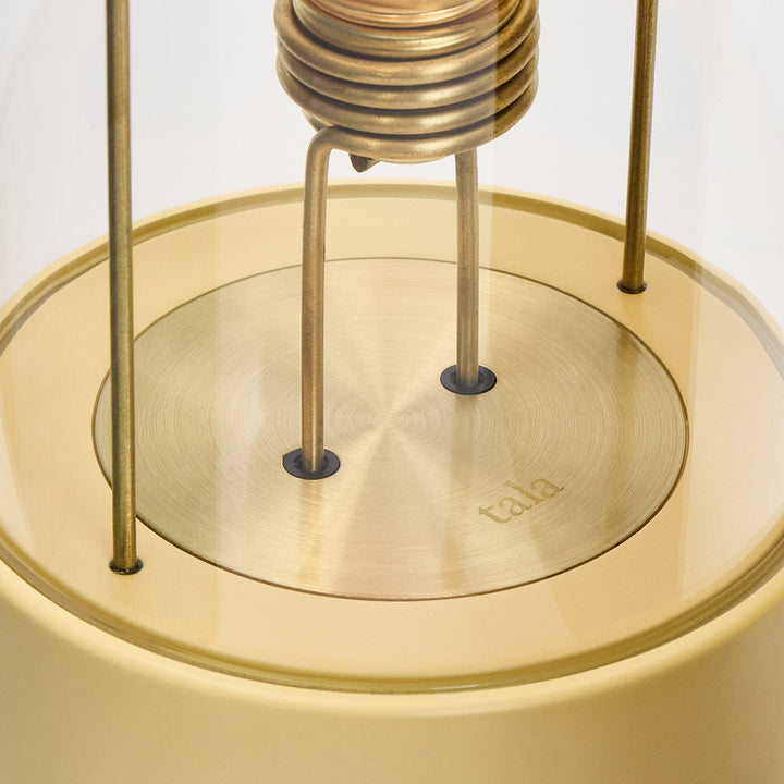 The Muse 2.0 Portable Lamp in Posset Yellow