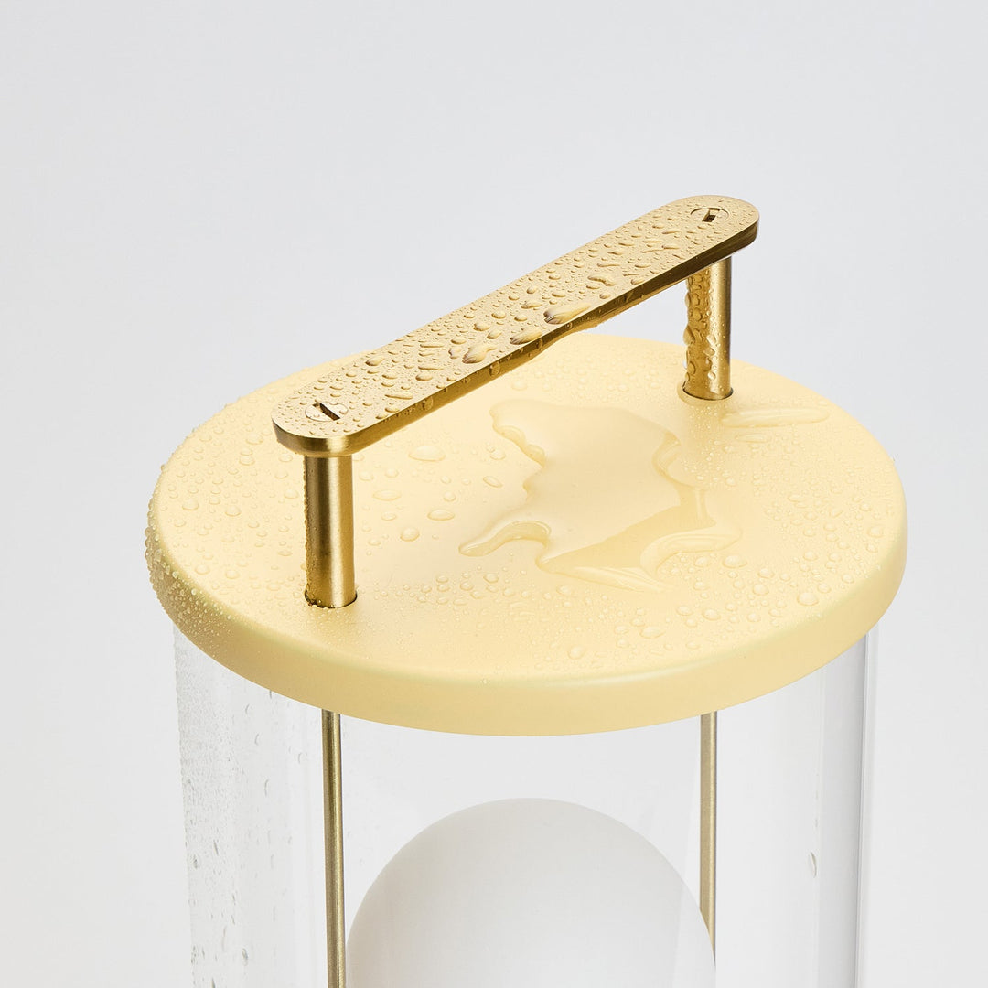 The Muse 2.0 Portable Lamp in Posset Yellow