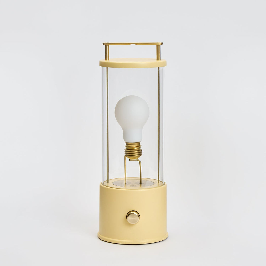 The Muse 2.0 Portable Lamp in Posset Yellow