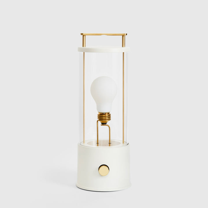 The Muse 2.0 Portable Lamp in Candlenut White