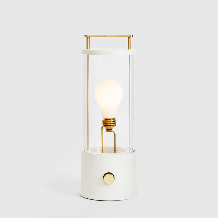 The Muse 2.0 Portable Lamp in Candlenut White