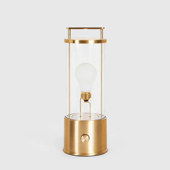 The Muse 2.0 Portable Lamp in Solid Brass