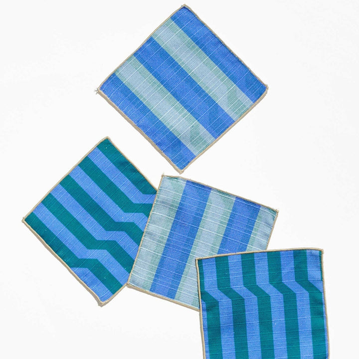 Cocktail Napkins Double Sided Stripe