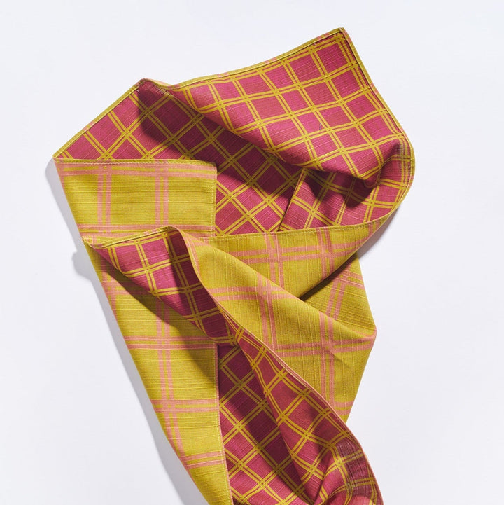 Dinner Napkins Double Sided Grid - High Season