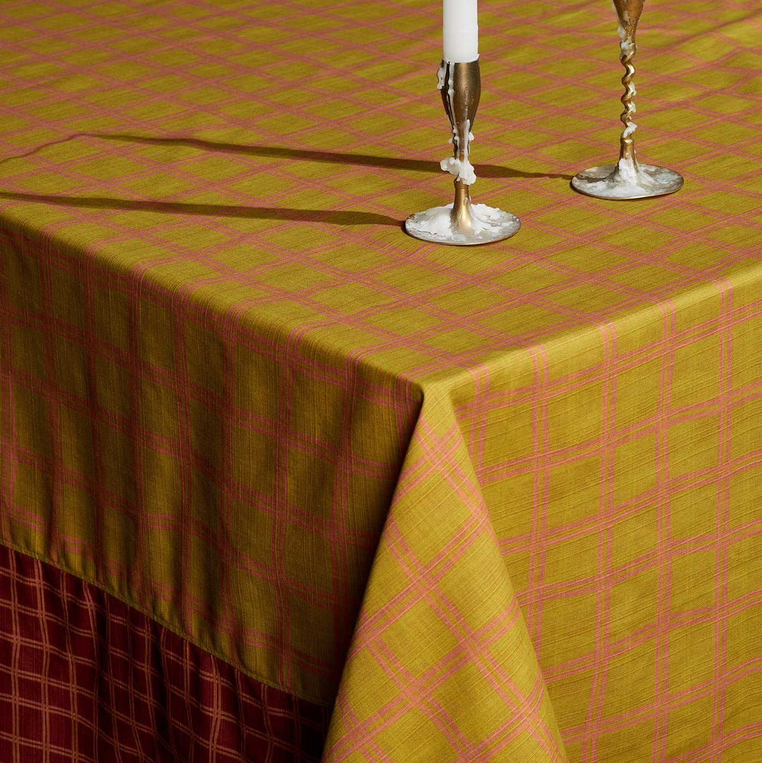 Tablecloth Reversible Grid