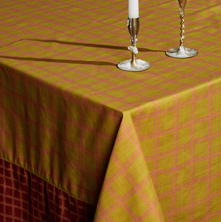 Tablecloth Reversible Grid